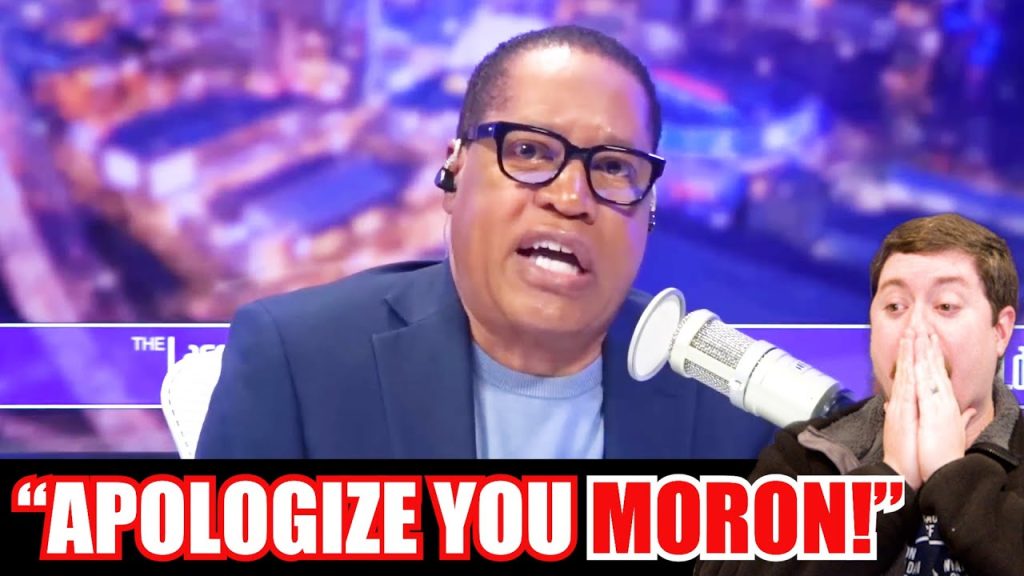 Larry Elder EXPLODES at Disrespectful Liberal Live on His Own Show