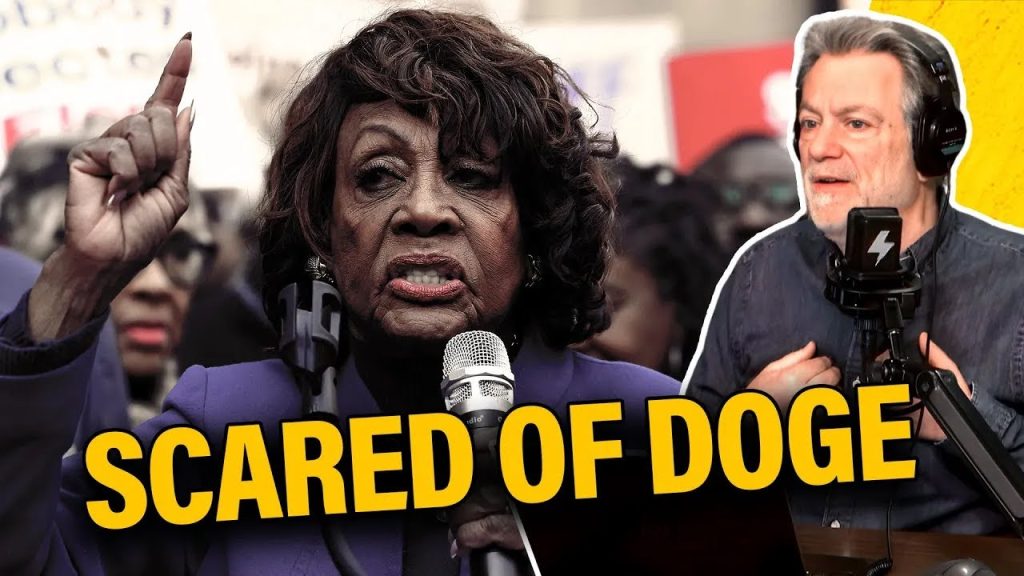 Crazed Democrat MAXINE WATERS Freaks Out over DOGE and Elon Musk