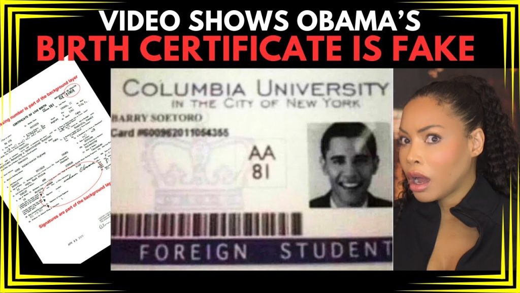 What is Going On With Barack Obama’s Birth Certificate? This is SCARY