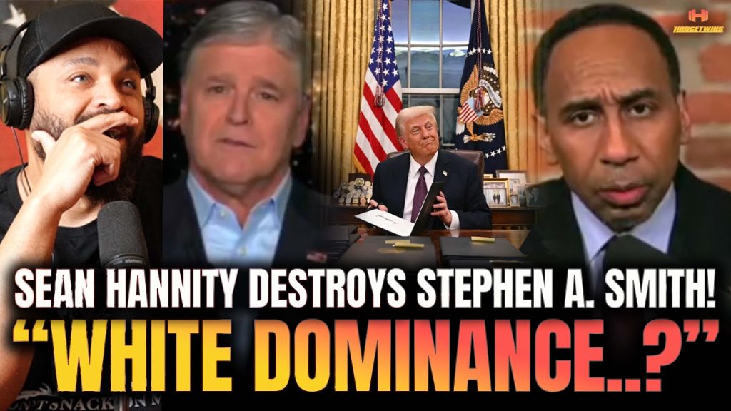 Sean Hannity Destroys Stephen A Smith WOKE Comments About President Trump!