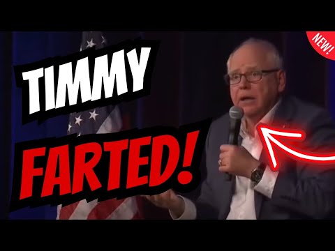 Tim Walz FALLS APART and FARTED at Iowa Town Hall Yesterday!