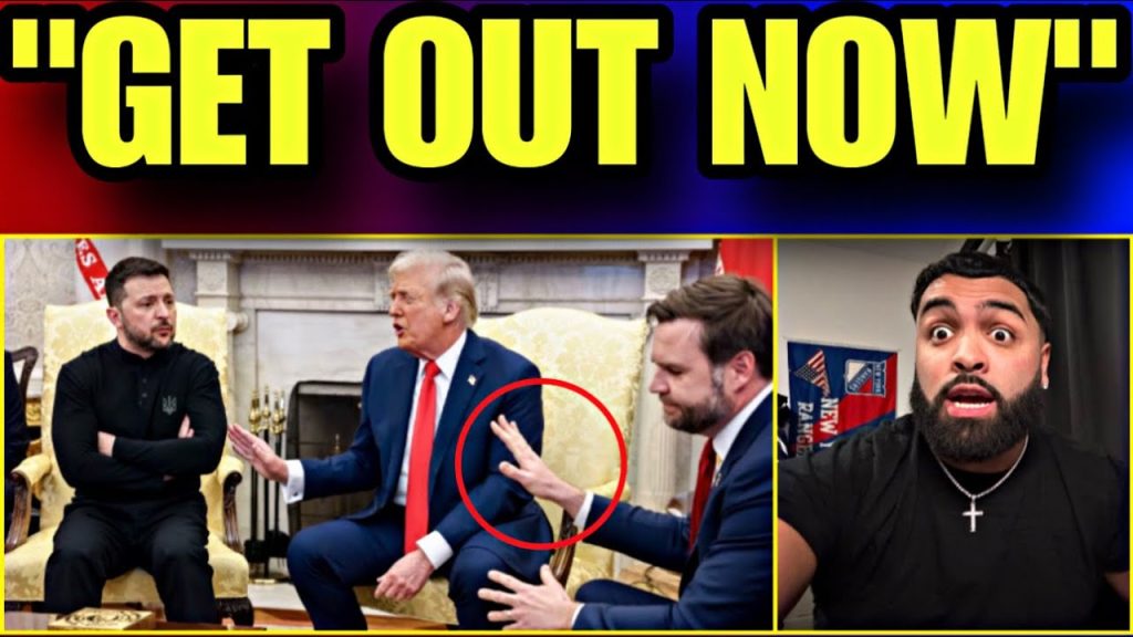 Holy MOLY!! FOOTAGE of Trump Kicking Zelensky Out of The White House BREAKS THE INTERNET!!