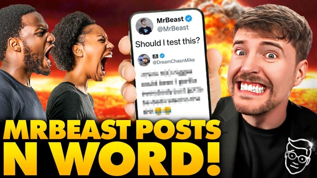 Internet FREAKS OUT as MrBeast Posts ‘N-Word’ | Sparks 100 Men vs Gorilla Challenge, Elon Volunteers