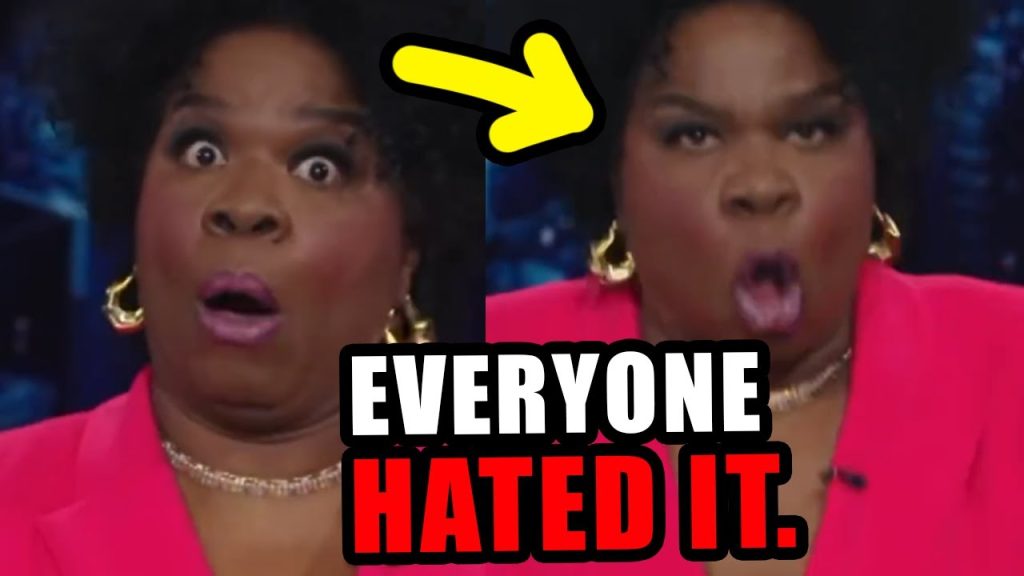 Woke Leslie Jones bombs HARD as “Daily Show” host.