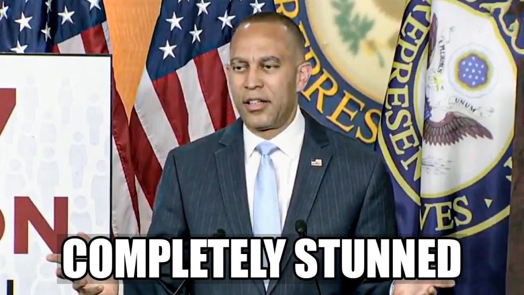 Hakeem Jeffries Broke Down Over One Tough Question From Reporter