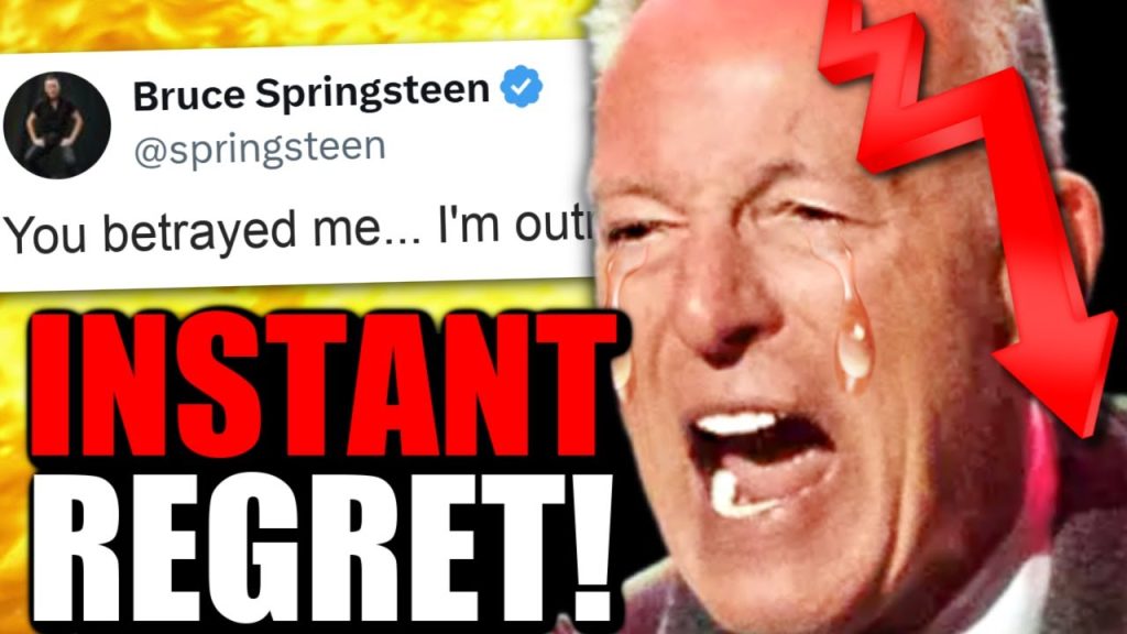Things Get WORSE For Bruce Springsteen After Show Gets CANCELLED!