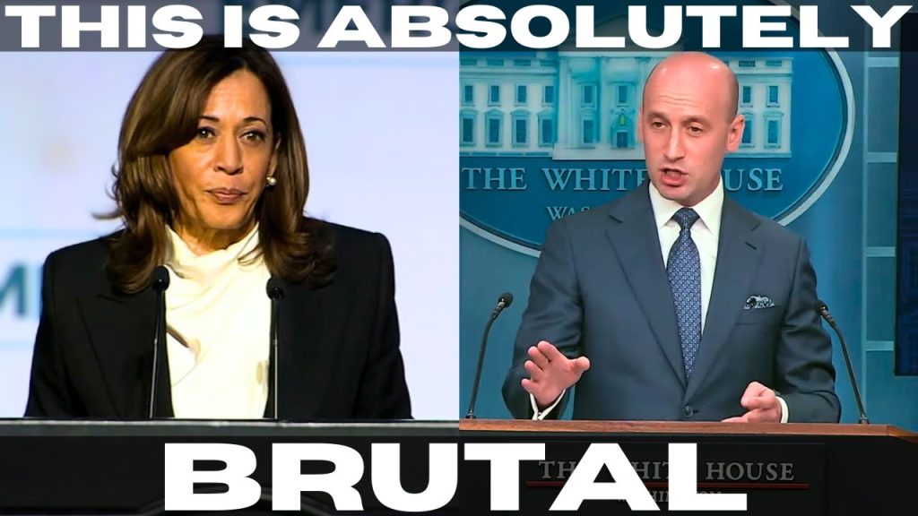 The White House Just Completely DESTROYED Kamala Harris.