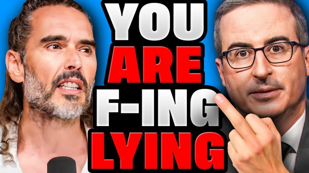 Russell Brand DESTROYS John Oliver LIVE With BRUTAL TRUTH! Audience ERUPTS As He EXPOSES The Lies