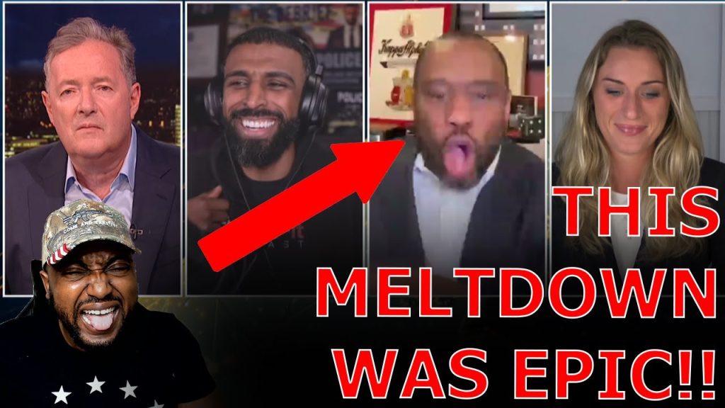 WOKE Black Academic LOSES HIS MIND Over Piers Morgan DARING White Woman To Say N Word Live On Air!