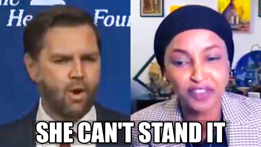 Ilhan Omar LOSES IT Over Being EXPOSED By JD Vance On Live TV