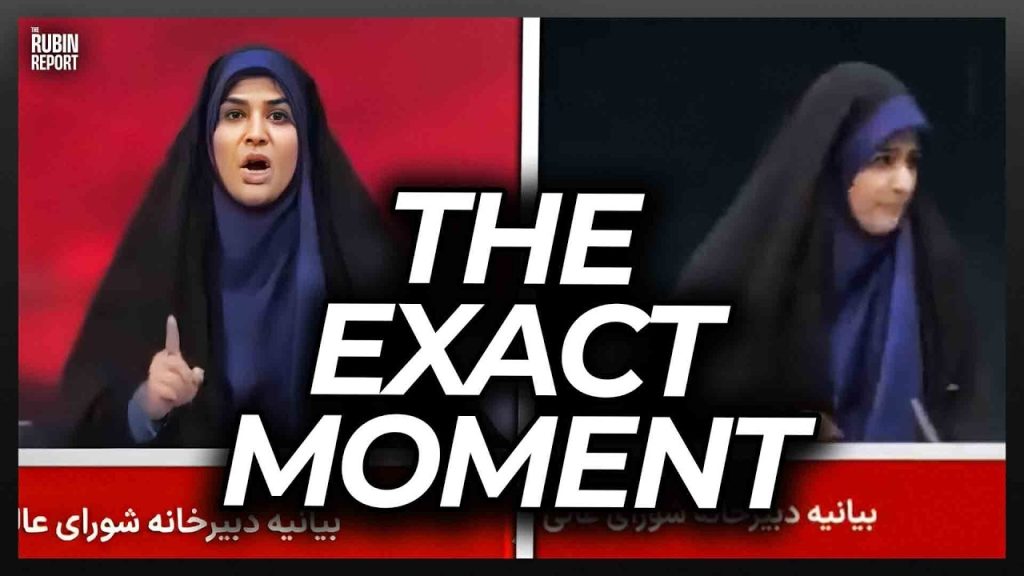 Watch the Exact Moment Iranian TV Studio Hit by Israel Attack