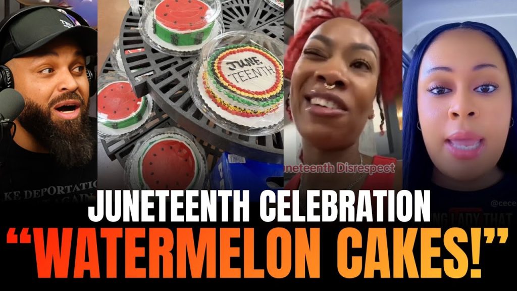 TikTokers ERUPT Over Kroger’s Watermelon Juneteenth Cakes!