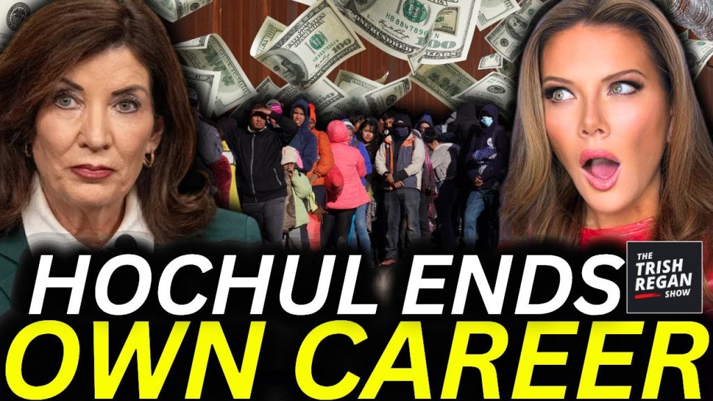 NY Gov CAUGHT! Kathy Hochul’s CAREER-ENDER—Brags About Using Tax Money for Illegals