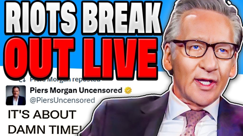 Bill Maher SHOCKED LIVE As LA ERUPTS In ICE Riots During Show!