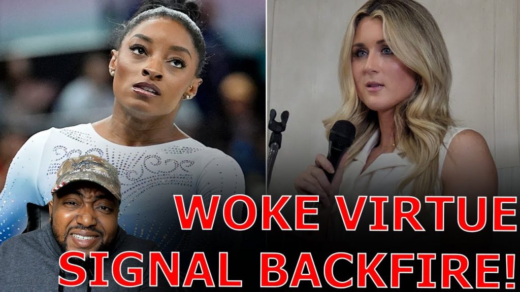 WOKE Simone Biles GETS MASSIVE BACKLASH After INSANE ATTACK On Riley Gaines To Defend Trans Athletes