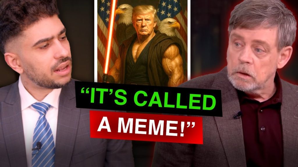 Mark Hamill Got Visibly TRIGGERED by Trump’s Star Wars Meme! – ROASTED by Damon! (Satire)