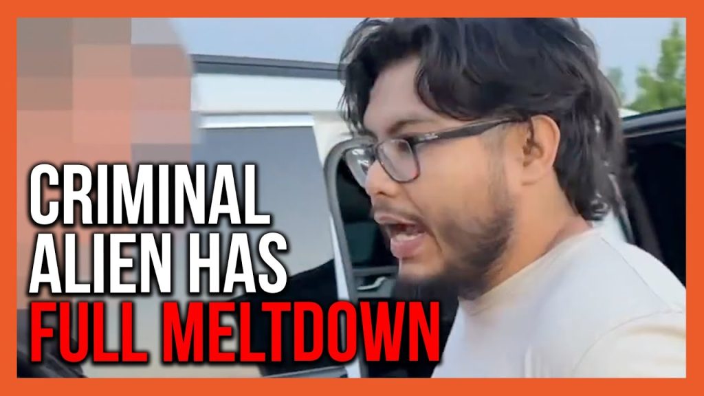 Criminal Alien Has Full Meltdown During Arrest