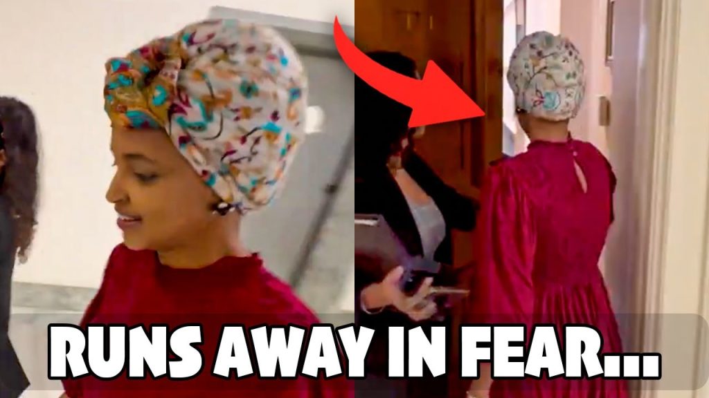 Reporter EXPOSES Ilhan Omar To Her Face & She Runs Away