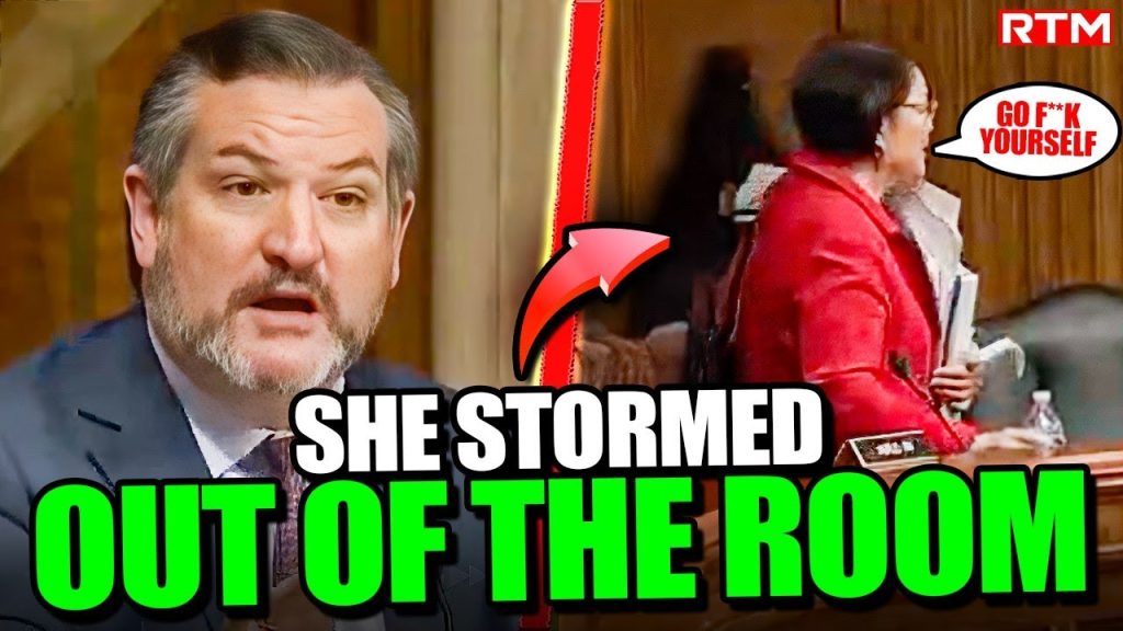 Democrat Runs Out Of The Room After Ted Cruz Destroys Her In Front Of Everyone