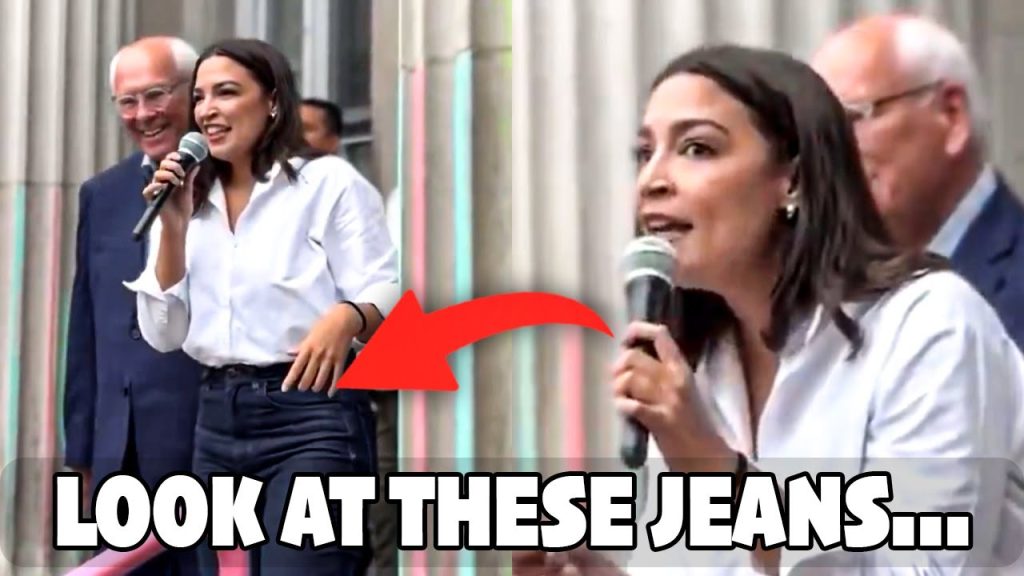 AOC Drops The Most Hilarious Speech In The Most Hilarious Jeans Ever