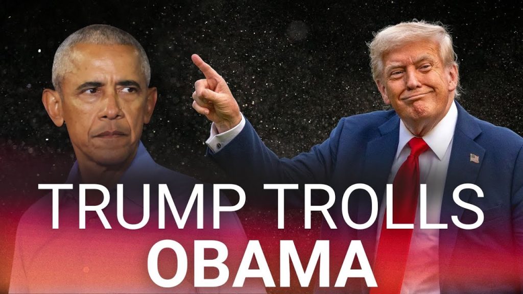 Donald Trump mocks Barack Obama with AI video of him being arrested and behind bars