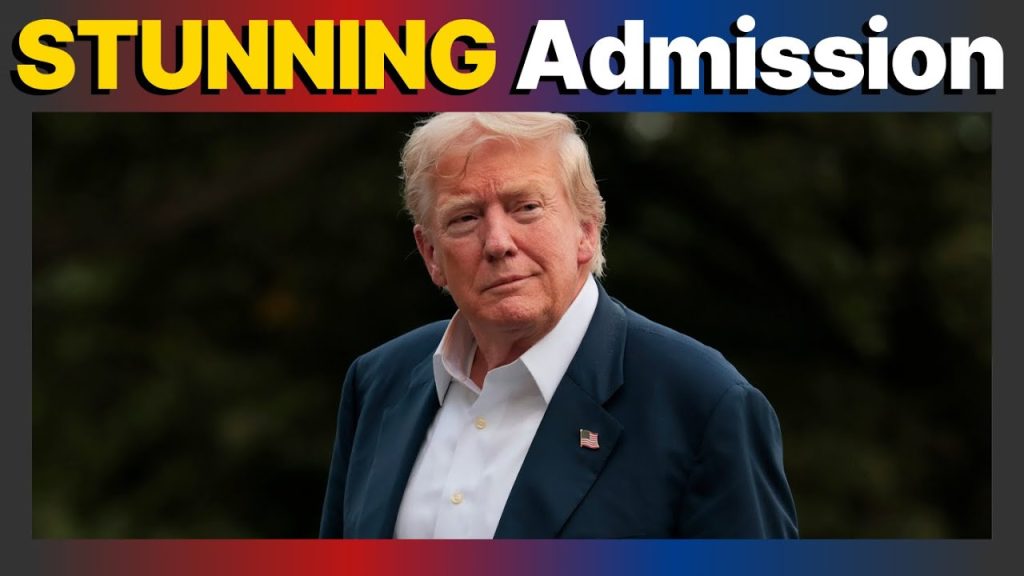 Trump makes STUNNING Admission regarding Epstein and WSJ settlement