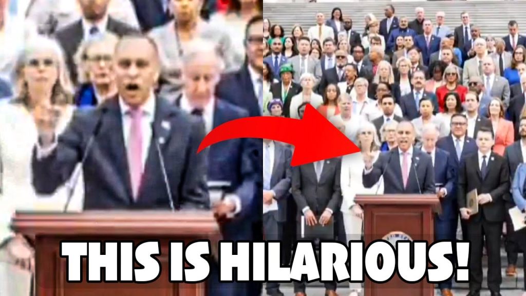 Hakeem Jeffries Delivers The Most HILARIOUS Rally In American History