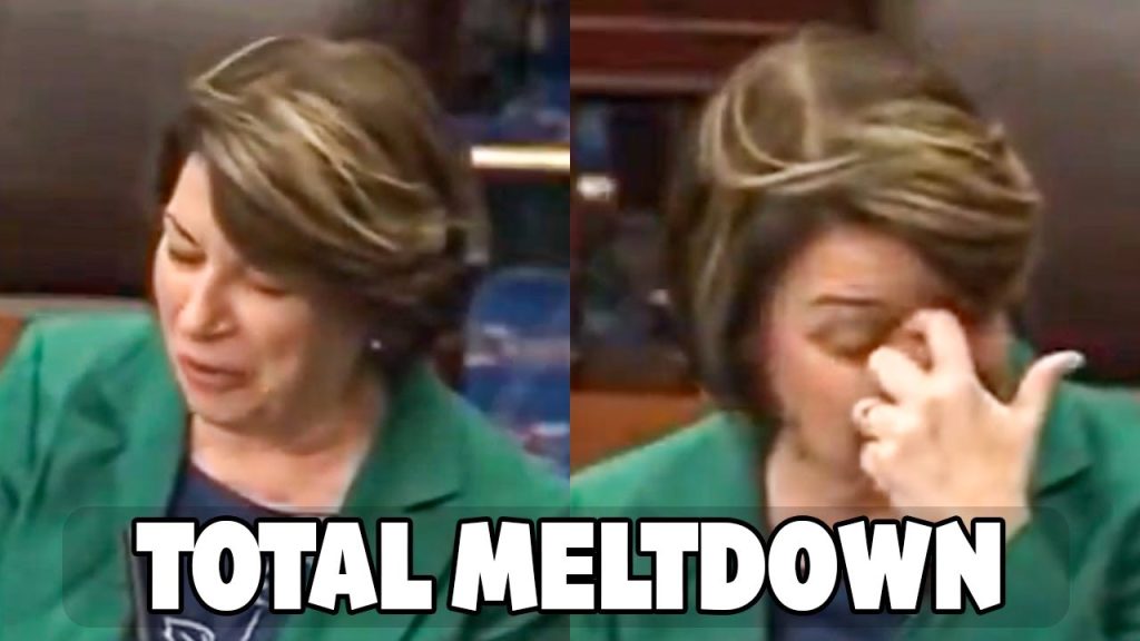 Democrat Amy Klobuchar BURSTS Into Tears For The Most Hilarious Reason