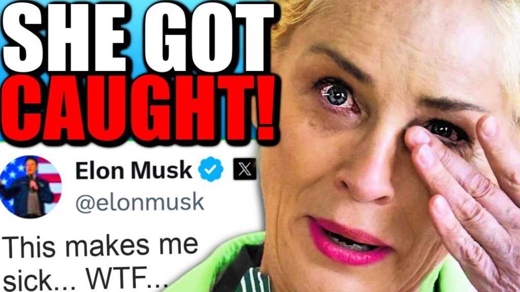 Sharon Stone PANICS After GETTING CAUGHT in Crazy Video!