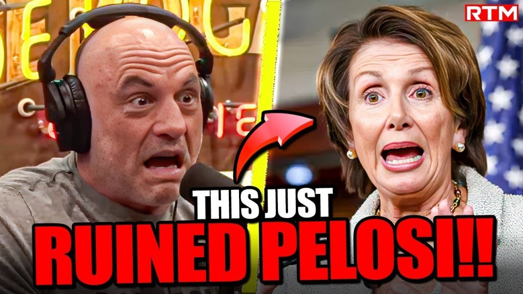 Joe Rogan Plays A Video Of Nancy Pelosi That Will Have Her PANICKING