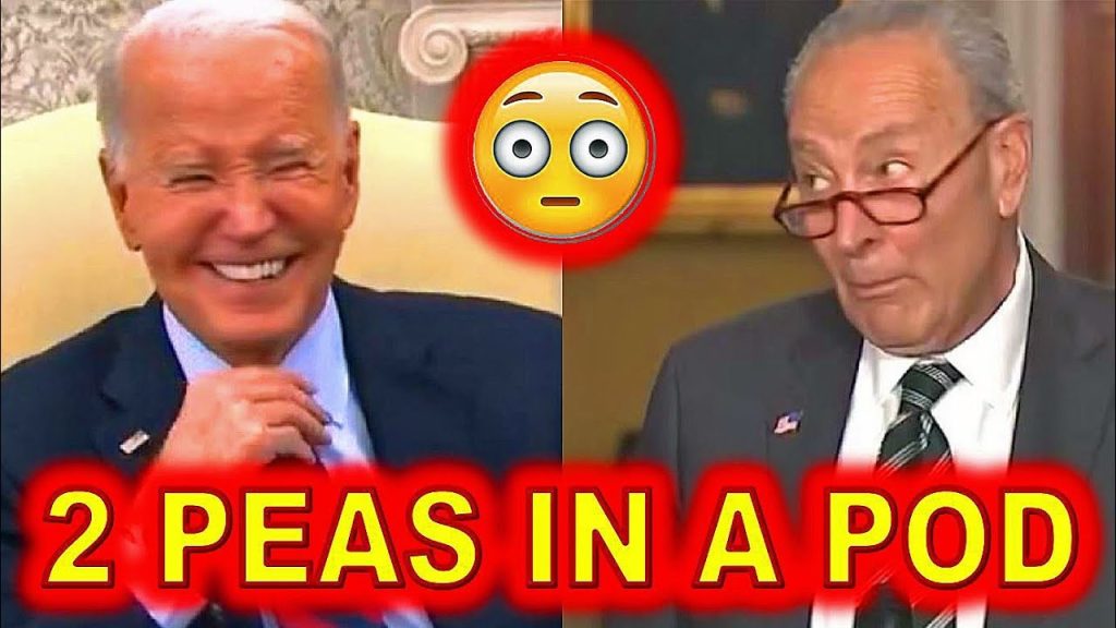 Chuck Schumer STEALS Joe Biden’s CREEPIEST Move Ever Yesterday…..