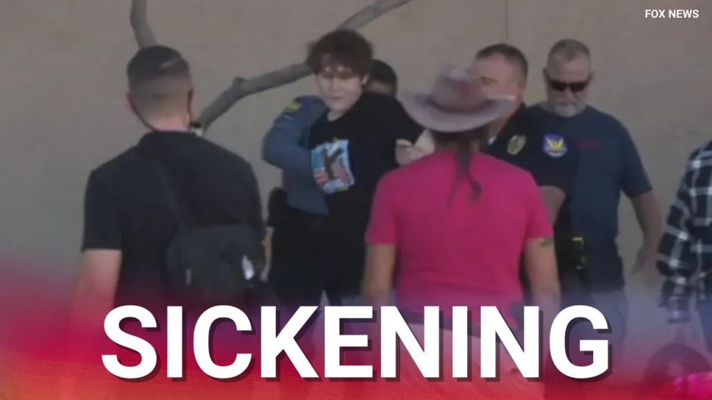 Agitator tackled to the ground and arrested after vandalising Charlie Kirk’s memorial