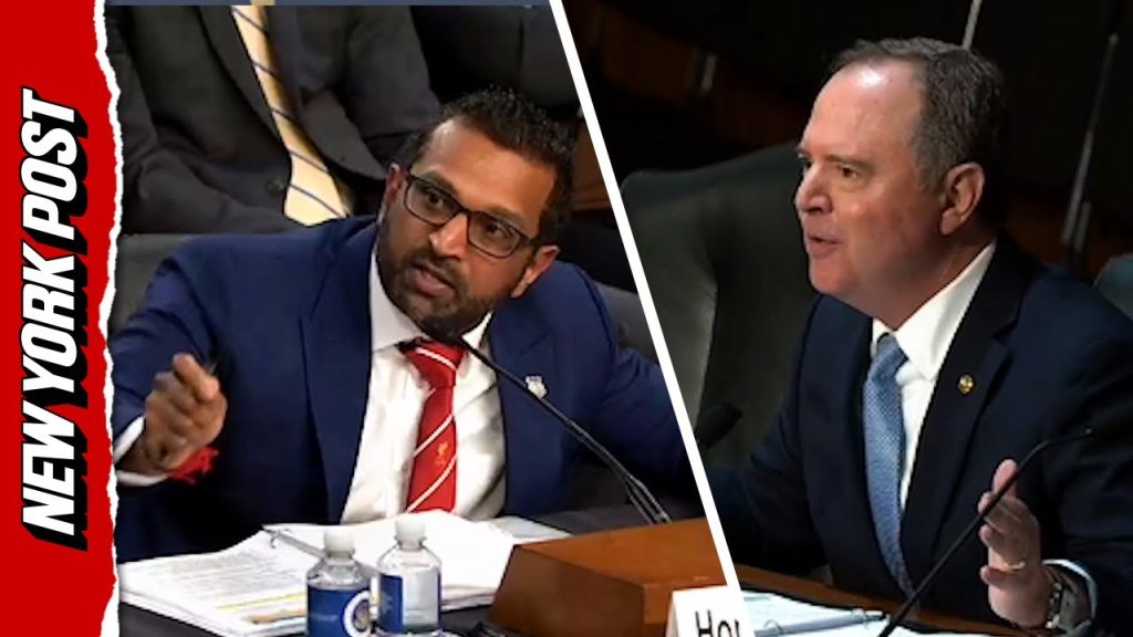 Kash Patel Calls Adam Schiff a ‘Political Buffoon’ to his Face at Senate Hearing