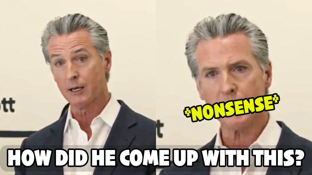 Gavin Newsom DROPS The Most Hilarious Speech Ever