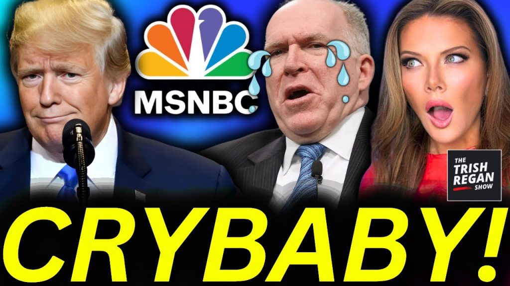 WATCH: John Brennan CRIES on LIVE TV About Trump Destroying His Reputation