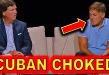 Tucker Carlson Makes Mark Cuban SWALLOW his TONGUE…..Literally…..