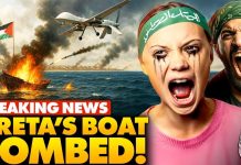 Boat Carrying Greta Thunberg BOMBED By Israel, Burning in the middle of the Ocean | Is Greta Alive?