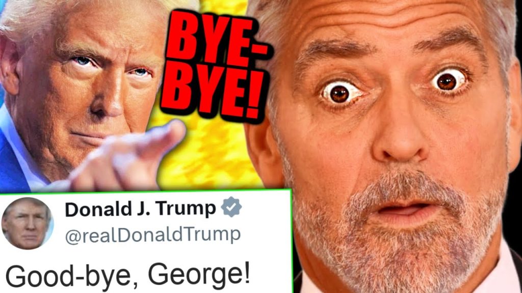 George Clooney FLEES Hollywood After HILARIOUS Trump Backfire!