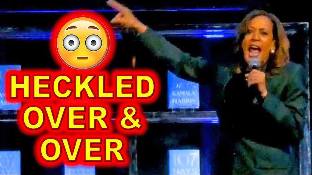 Kamala Harris SNAPS After HECKLED Over 5X in DC Yesterday…..