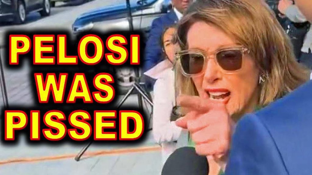 BREAKING: Nancy Pelosi RAGES-OUT and SCREAMS “Shut Up” at Reporter…..