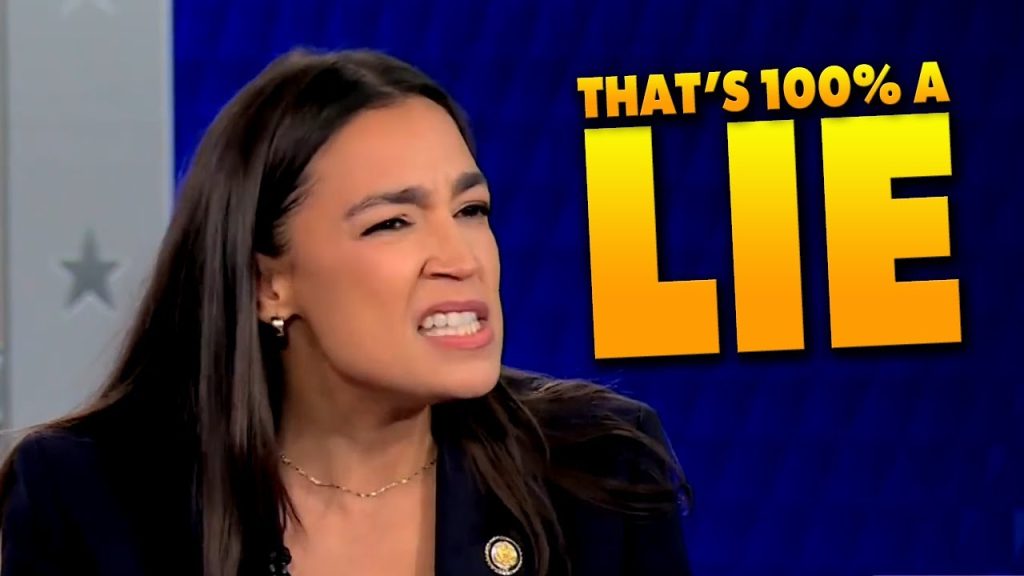 AOC Spits Completely Made-up BULLSH*T during UNHINGED anti-Republican Rant
