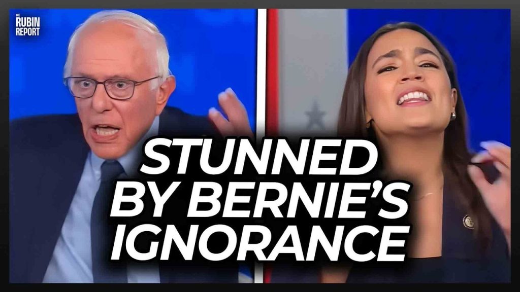 Bernie & AOC Both Have A Meltdown After Host Calmly Asks This Simple Question