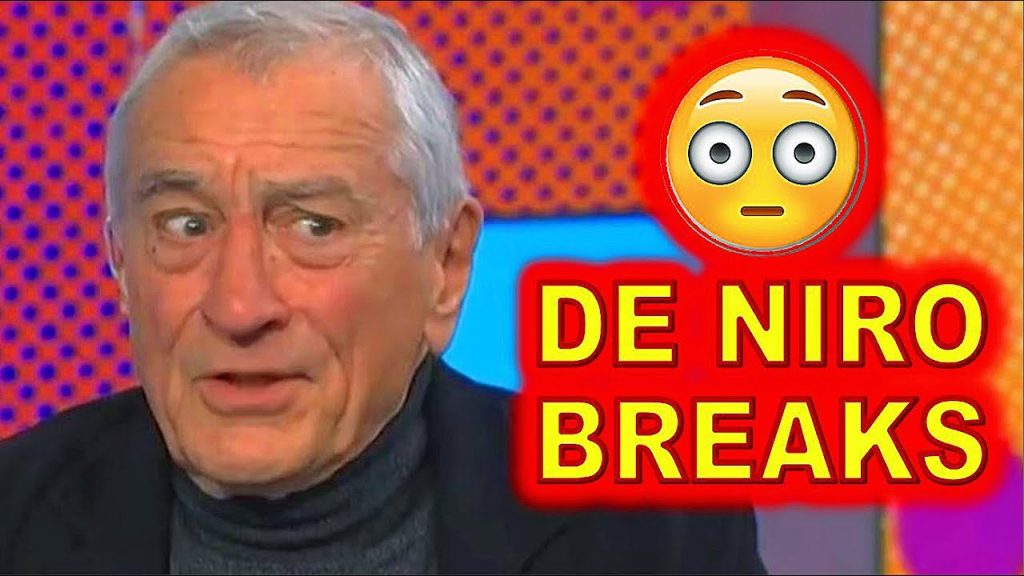 Meanwhile on MSNBC, Robert De Niro is NOT a WELL Man…..
