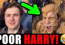 Harry Sisson gets PUNKED HARD during “No Kings” rally lol