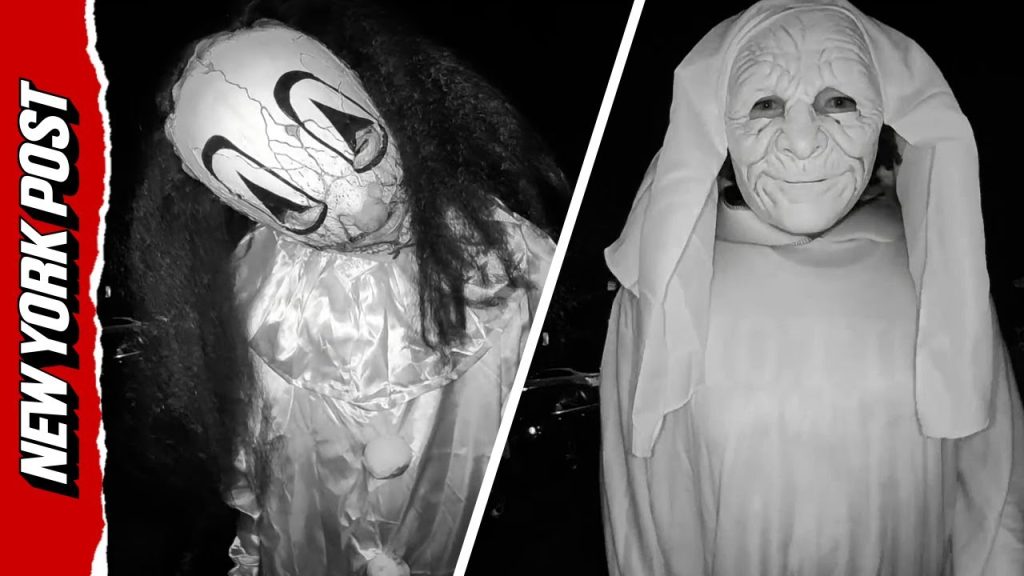 Terrifying Halloween Break-In Attempt: Masked Trio Threatens Family at Home