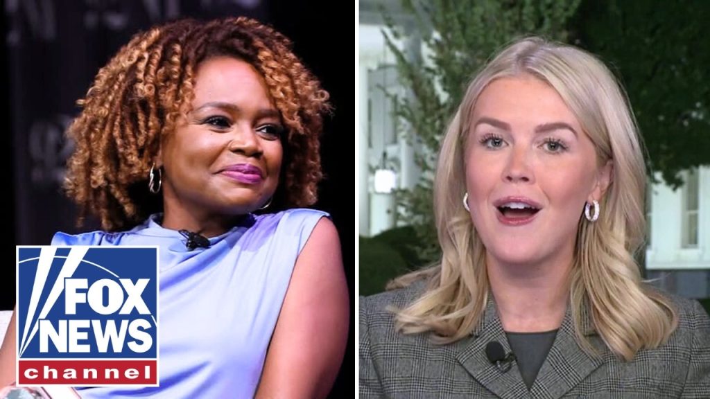 Karoline Leavitt has a message for Karine Jean-Pierre…