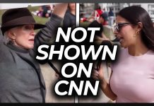 The Exact Moment Host Realizes Boomer Protester Is a Monster