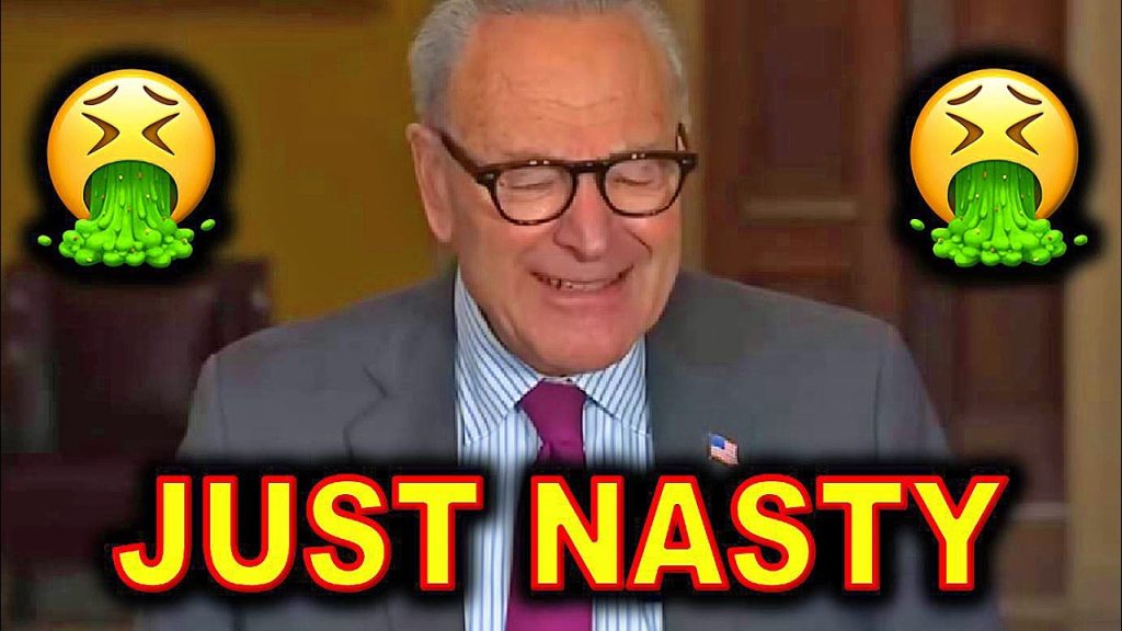 Chuck Schumer GROSSES-OUT the PRESSER and Didn’t Know WHY…..