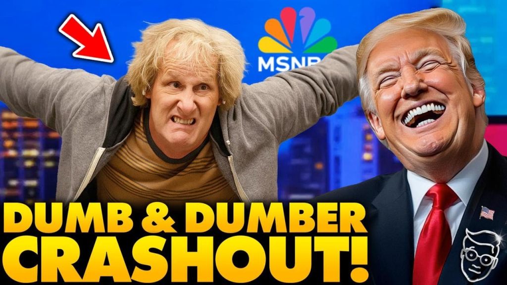 Dumb & Dumber Actor Offended By Trump Poop Joke!? Then He Does Something Insane LIVE on MSNBC