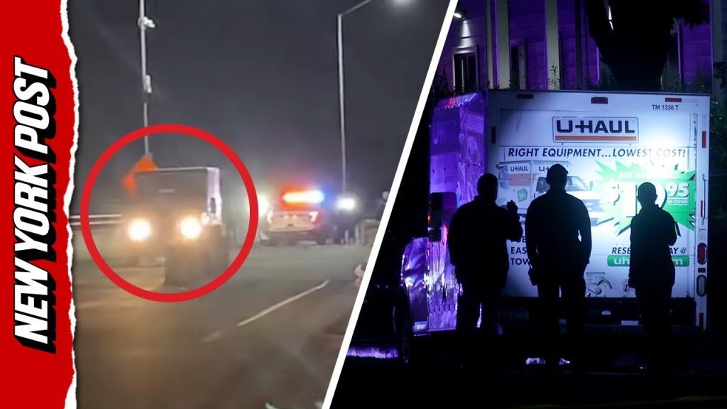 Officers OPEN FIRE on U-Haul Truck Backing Into San Francisco Coast Guard Base During Protest